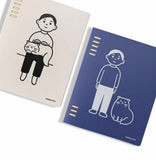 KOKUYO x NORITAKE Binder Notebook 40P 8mm B5 White