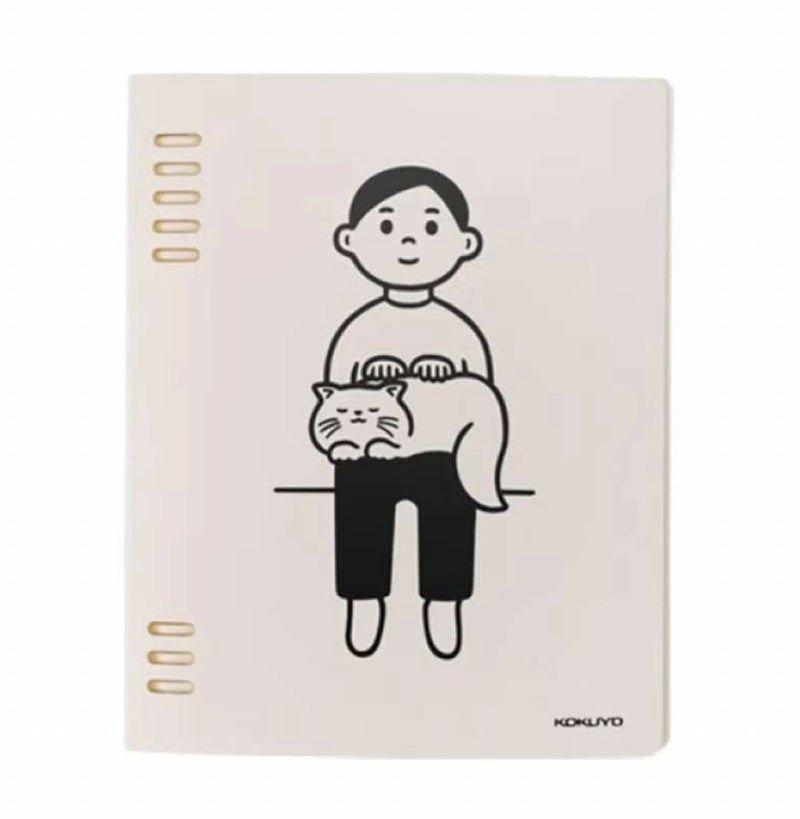 KOKUYO x NORITAKE Binder Notebook 40P 8mm A5 White