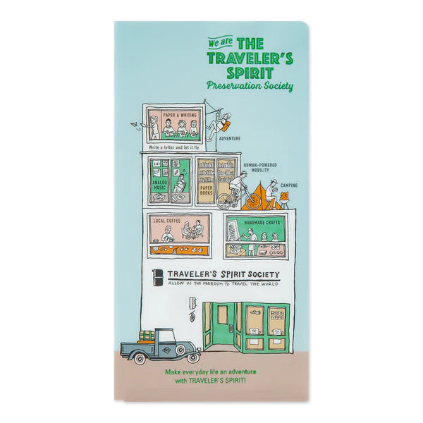 TRAVELER'S Notebook Clear Folder 2026