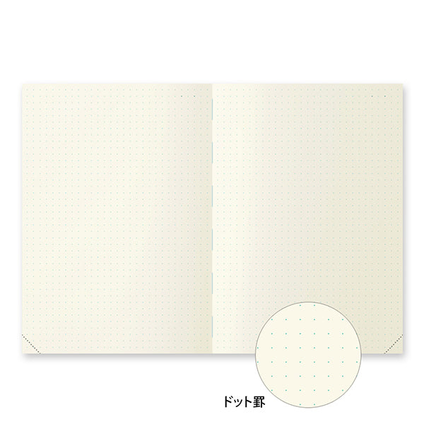 MD Notebook Journal A5 Codex 1 Day 1 Page Dot Grid A