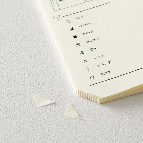 MD Notebook Journal A5 Codex 1 Day 1 Page Dot Grid A