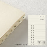 MD Notebook Journal A5 Codex 1 Day 1 Page Dot Grid A