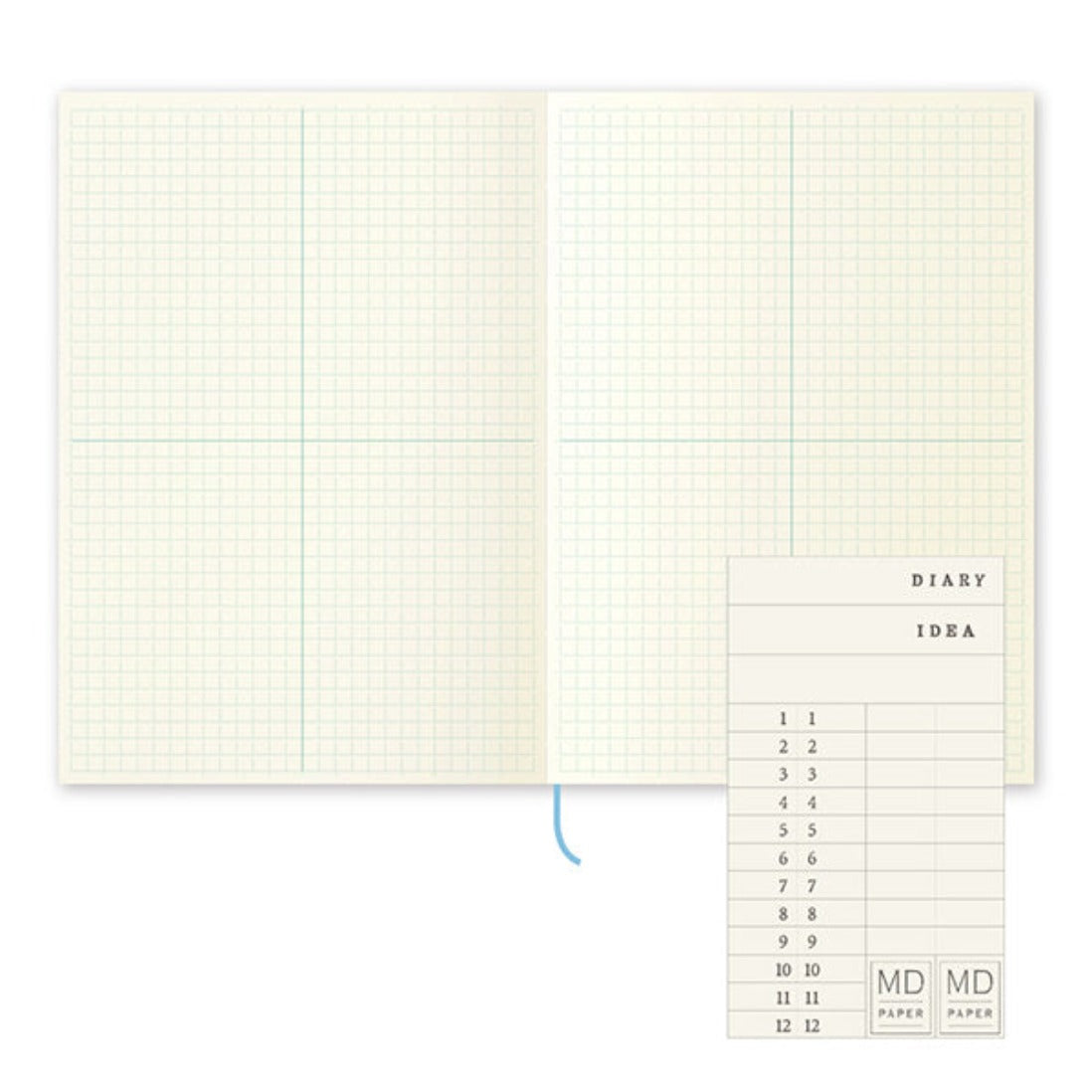 MD Notebook Journal A5 Grid Block A