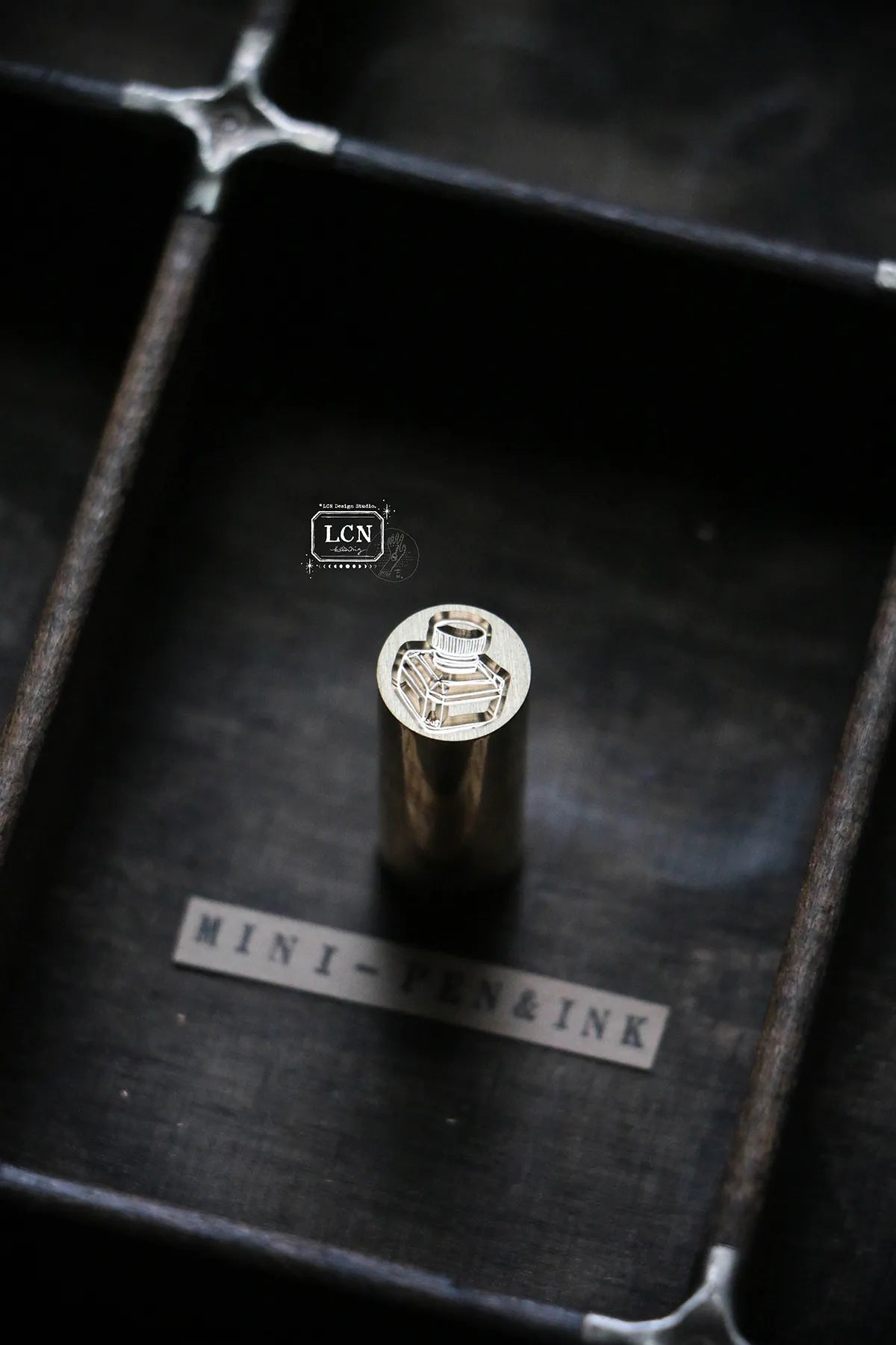 LCN Mini Double Sided Wax Seal Stamp Set Pen & Ink