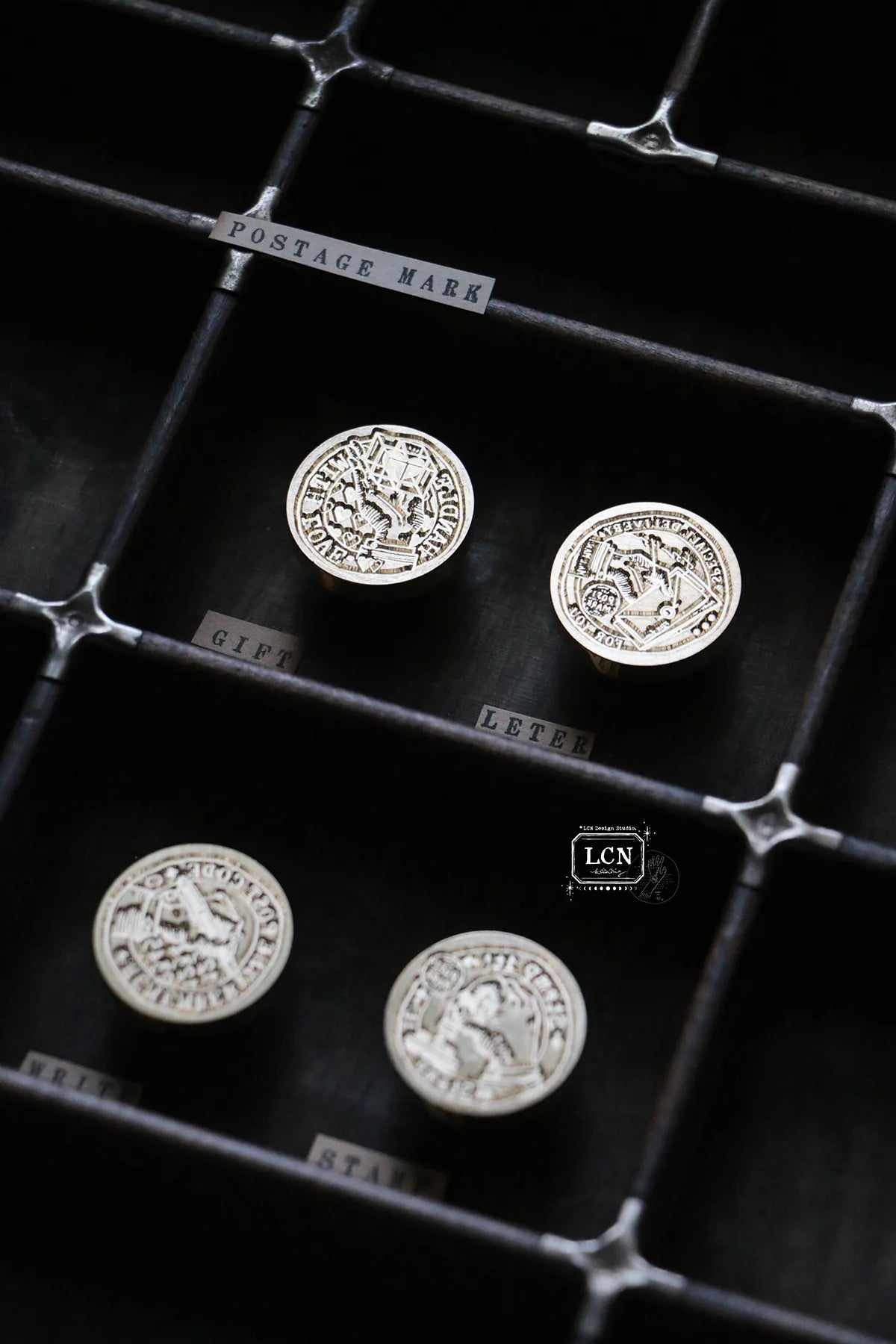 LCN Wax Seal Stamp Set Postage Mark-Gift
