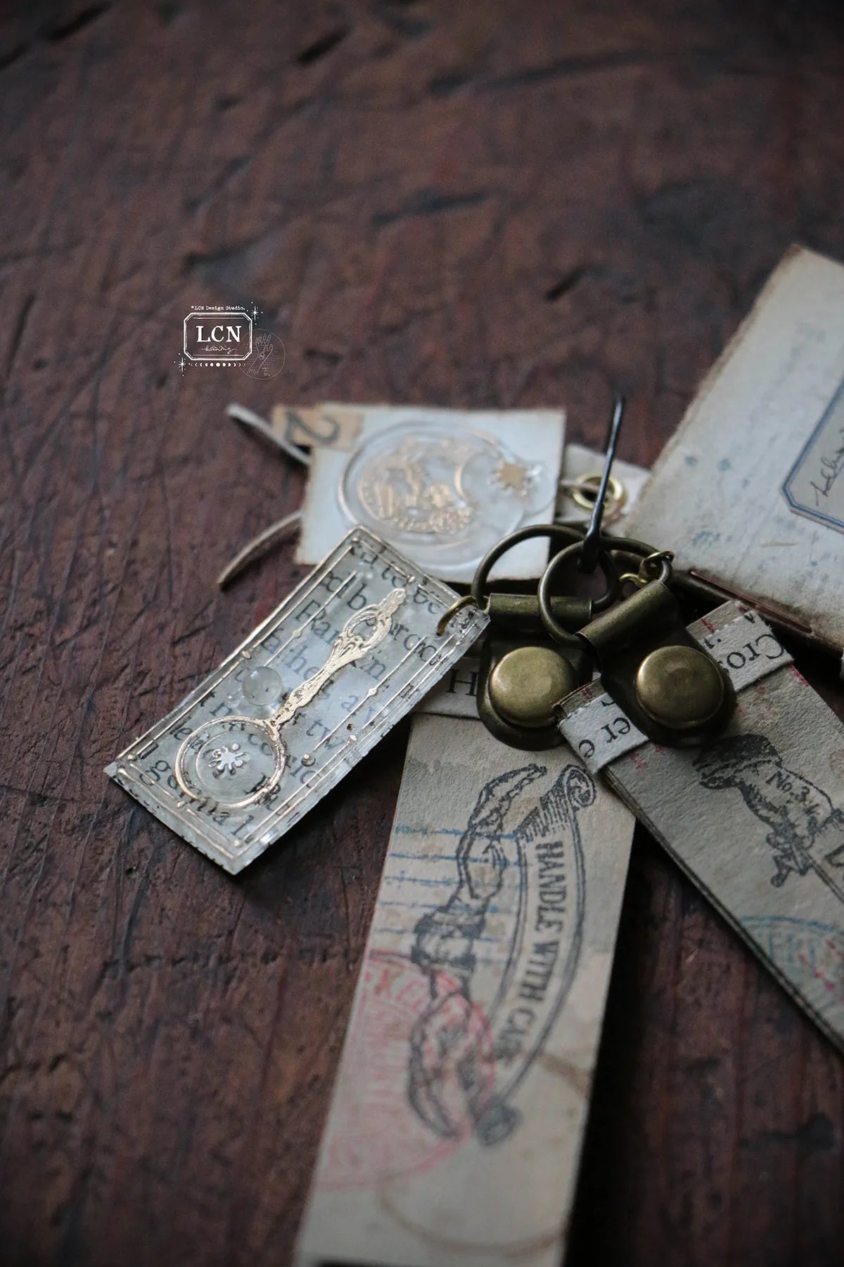 LCN Wax Seal Stamp Set Magnifier