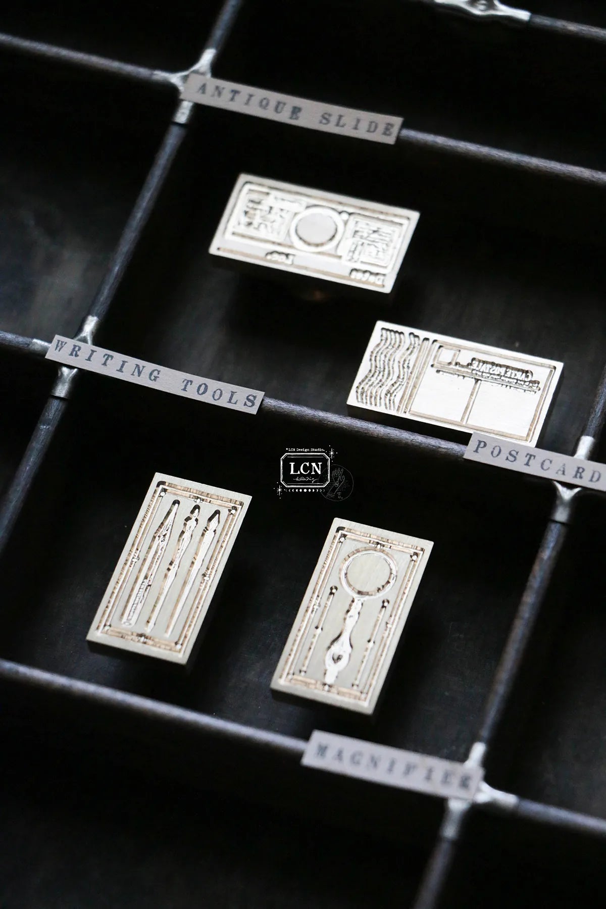 LCN Wax Seal Stamp Set Magnifier