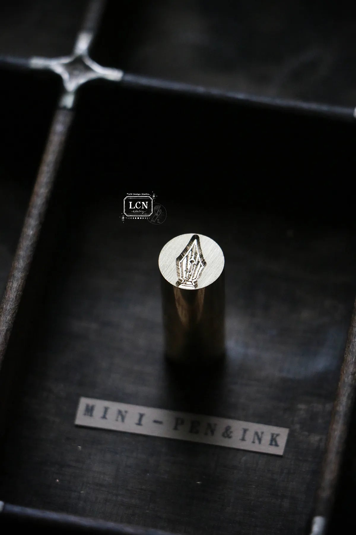 LCN Mini Double Sided Wax Seal Stamp Set Pen & Ink