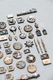 LCN Mini Double Sided Wax Seal Stamp Set Flora 1