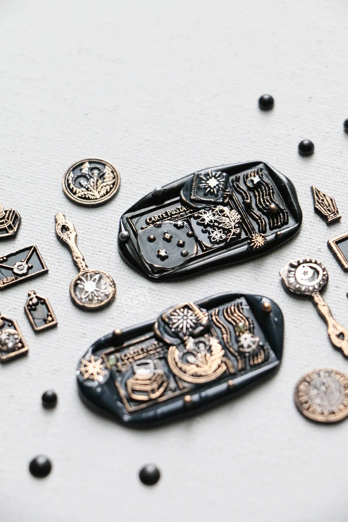 LCN Wax Seal Stamp Set Postcard