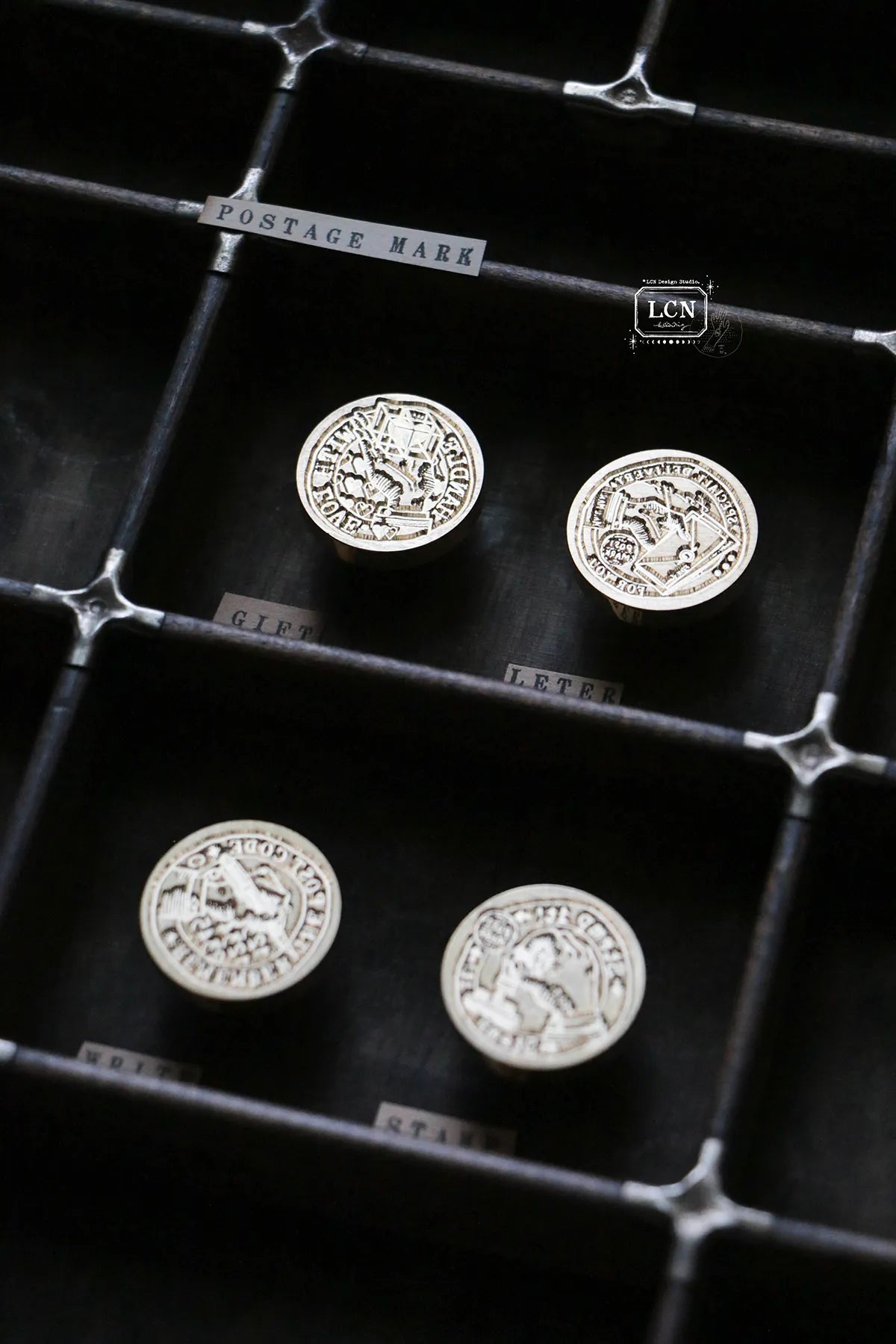 LCN Wax Seal Stamp Set Postage Mark-Gift