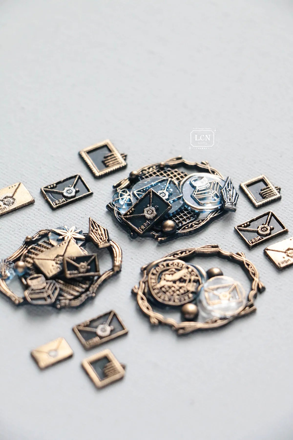 LCN Wax Seal Stamp Set Retro Frame 5