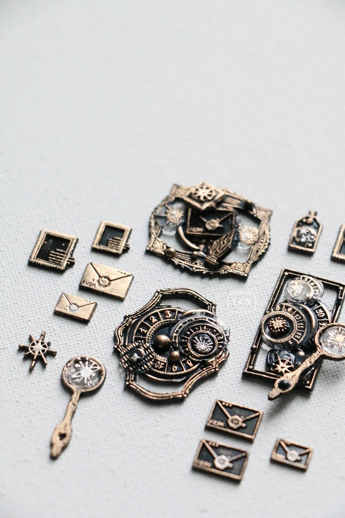 LCN Wax Seal Stamp Set Retro Frame 5