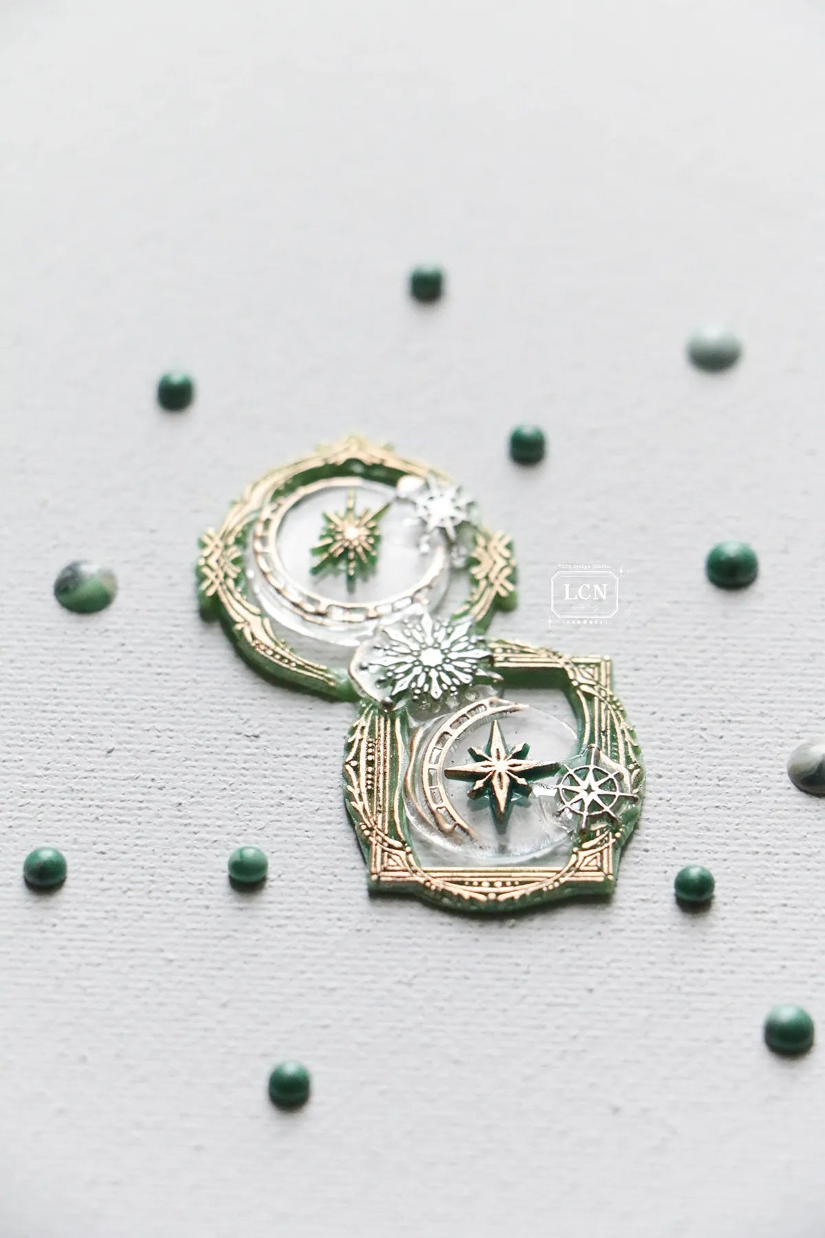 LCN Wax Seal Stamp Set Retro Frame 6