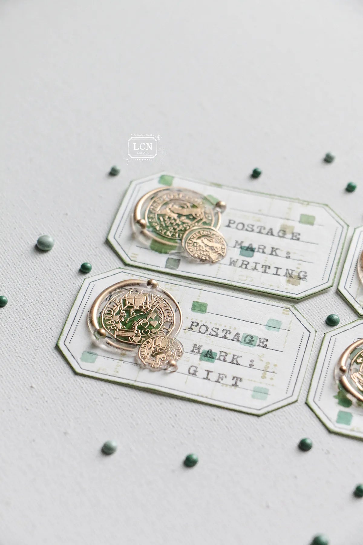LCN Wax Seal Stamp Set Postage Mark-Gift