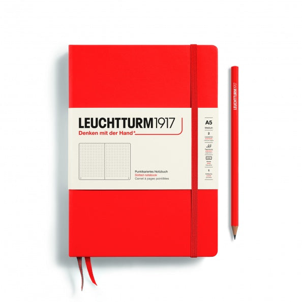 LEUCHTTURM1917 Notebook Hardcover A5 Medium Dotted Lobster