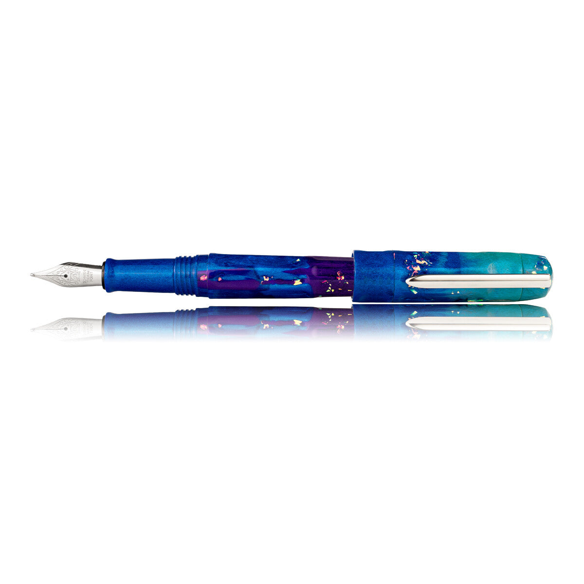 BENU Talisman Fountain Pen Peacock Ore Broad