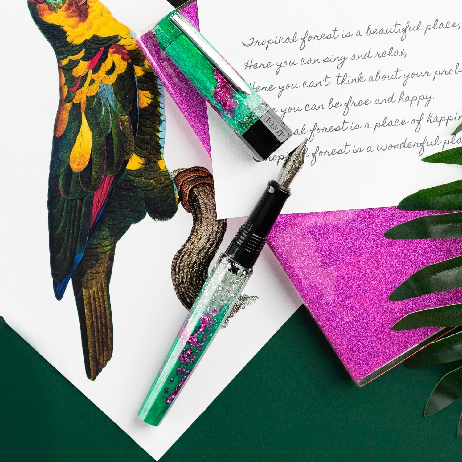 BENU Euphoria Fountain Pen Pink Guava