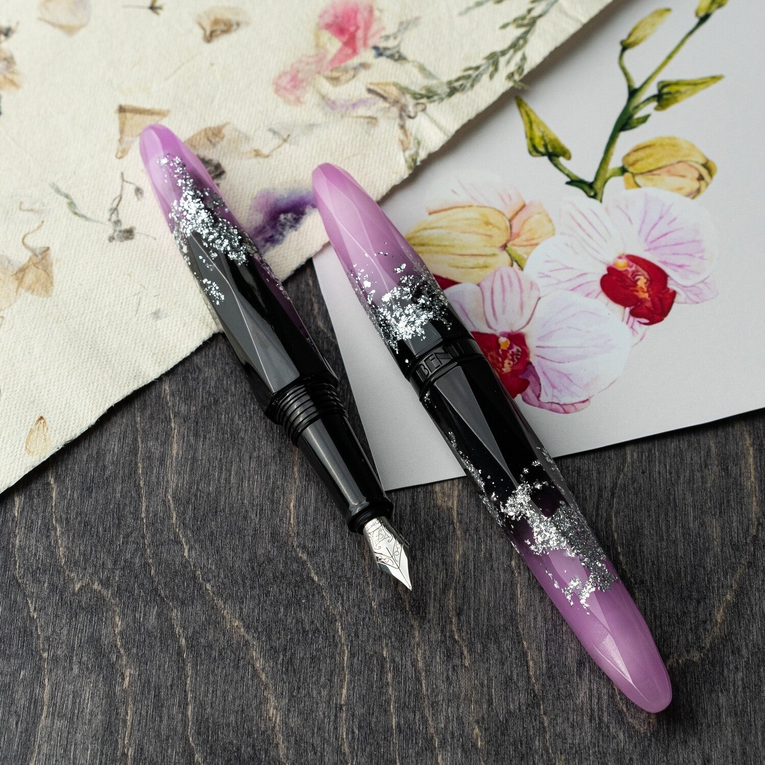 BENU Briolette Fountain Pen Luminous Orchid / Extra Fine