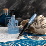 BENU Briolette Fountain Pen Luminous Blue Fine