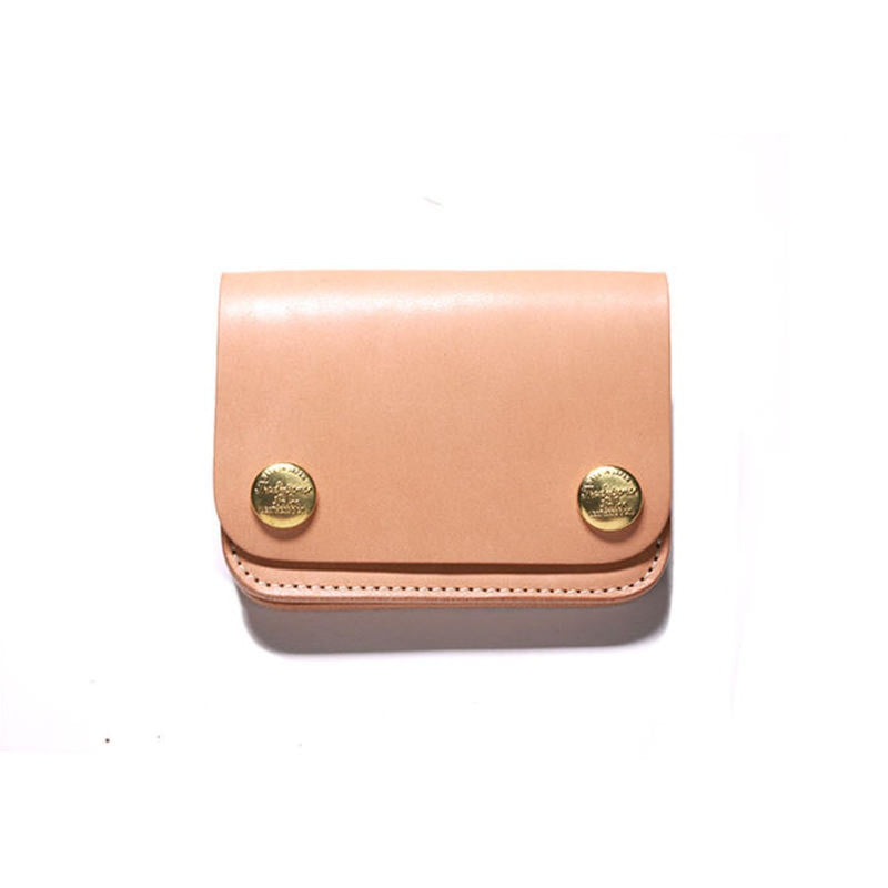 TSL Leather Small Budget Wallet Natural