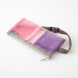 MD Book Band Pen Case B6-A5 Mesh Pink