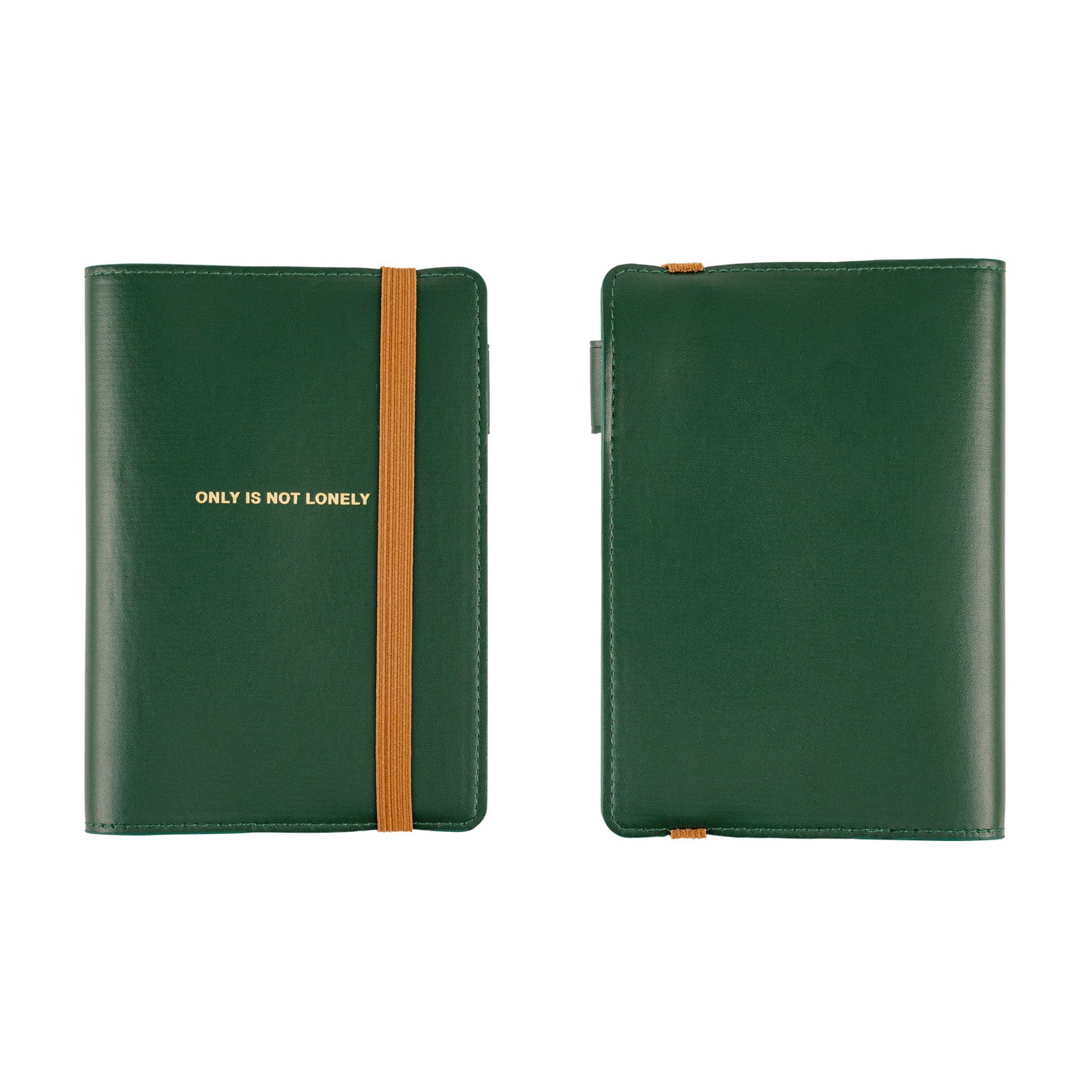 HOBONICHI A6 Cover 2025 Only is Not Lonely Ivory Green