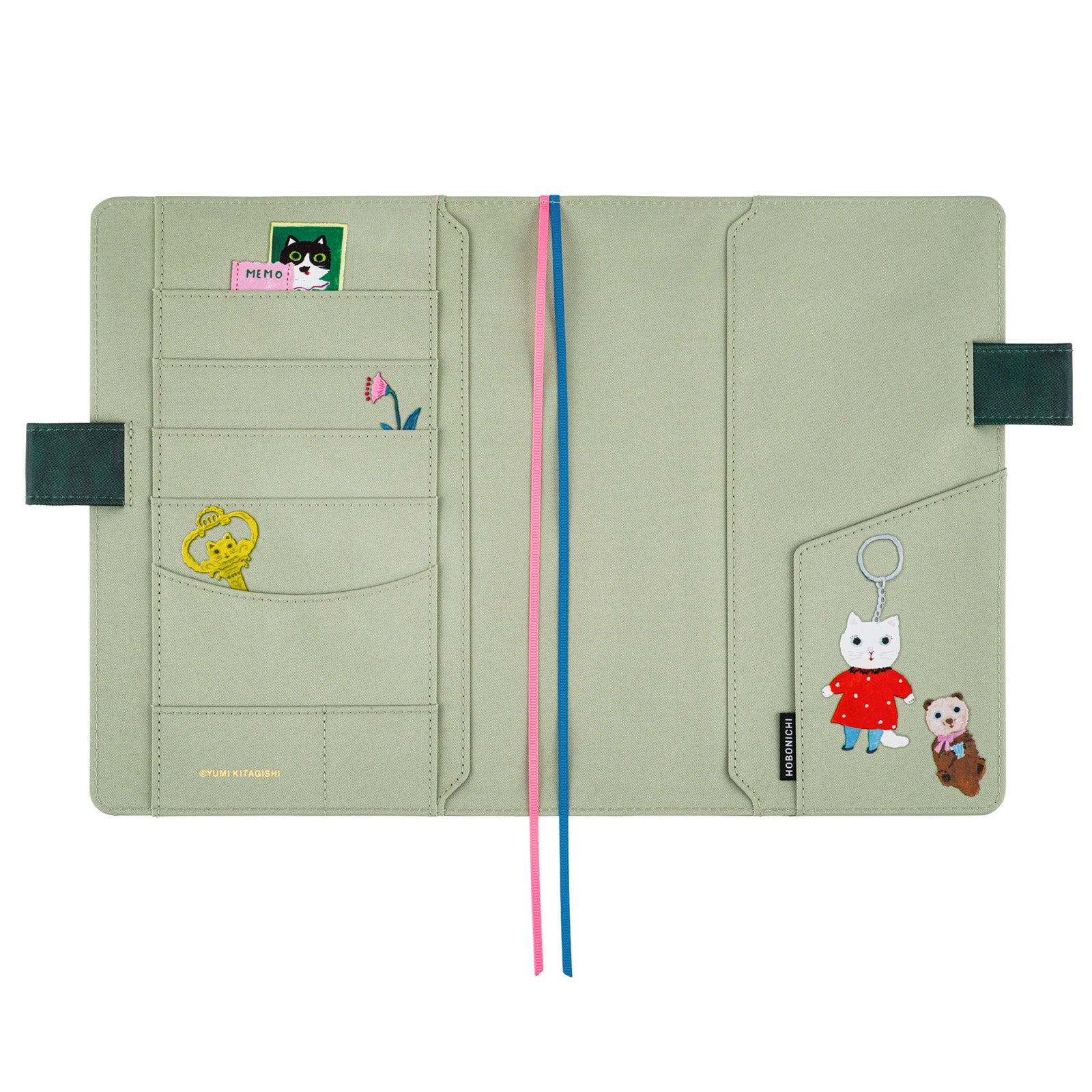 HOBONICHI A5 Cover 2025 Yumi Kitagishi Letter