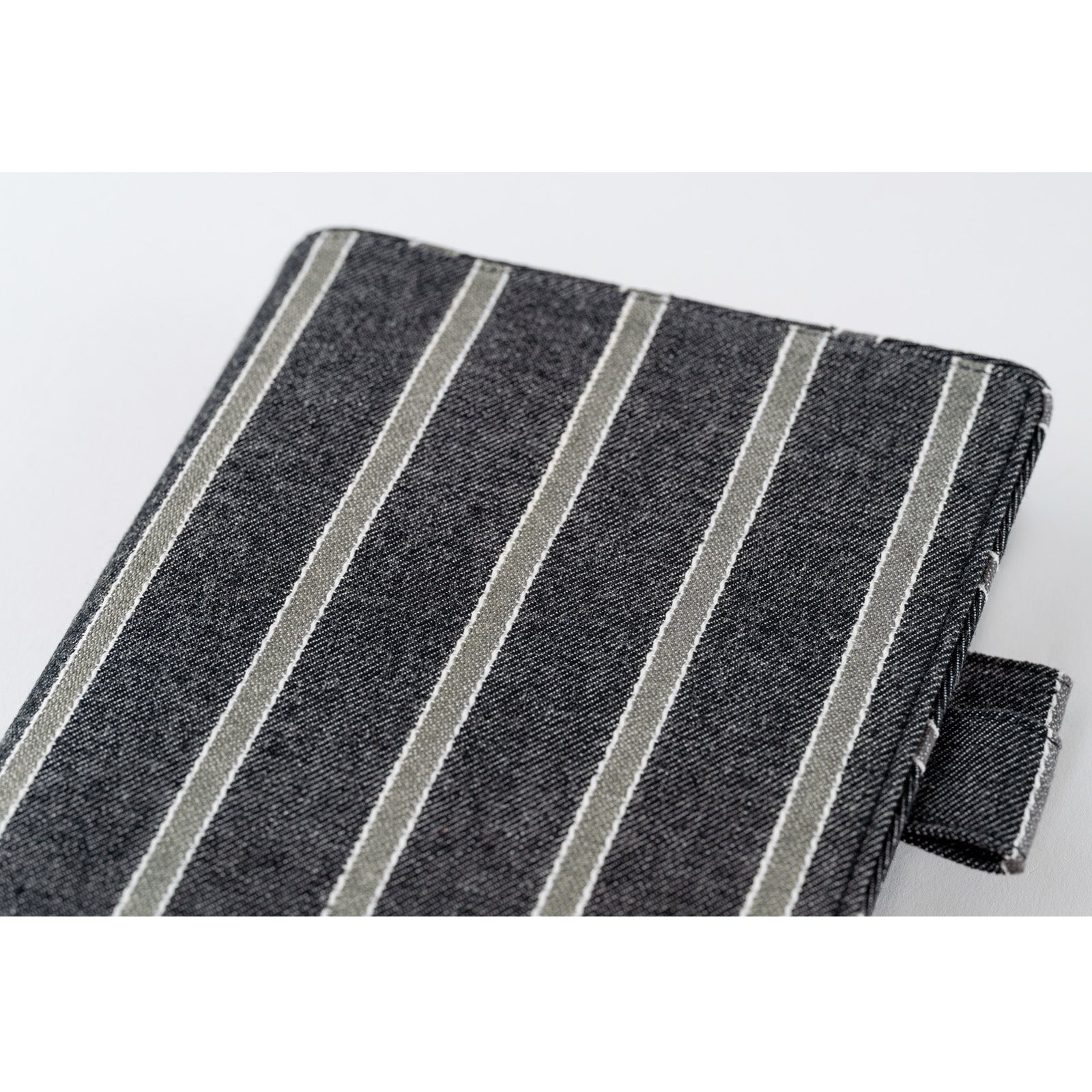 HOBONICHI A5 Cover 2025 Line Fabric Twill Navy x Gray