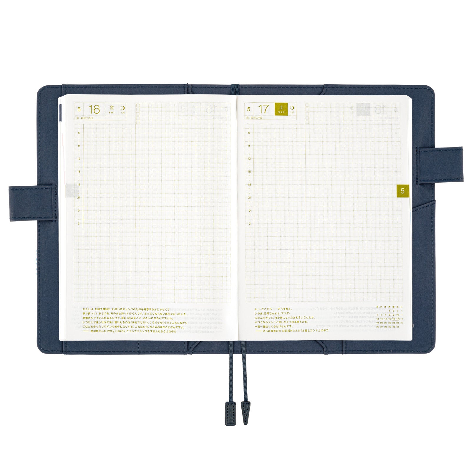 HOBONICHI A5 Cover 2025 Naoki Ishikawa Denali in the Midnight Sun #1