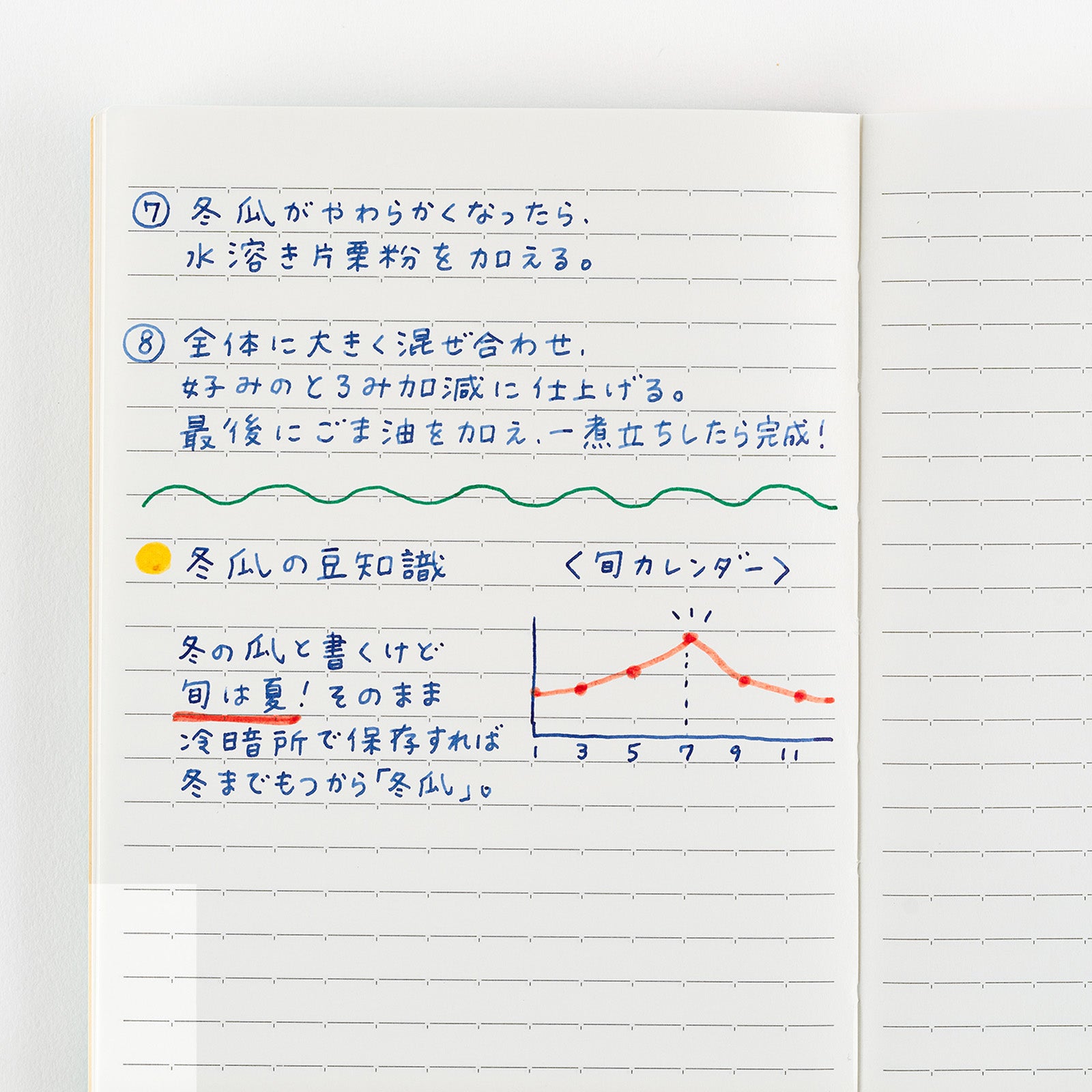 HOBONICHI Lined Notebook A6