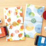 SHACHIHATA IROMOYO Stamp Ink Pad Tangerine