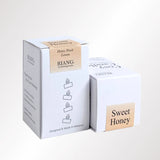 LDS Cosy Candles 4pcs Sweet Honey
