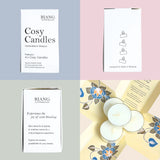 LDS Cosy Candles 4pcs Lavender & Bergamot