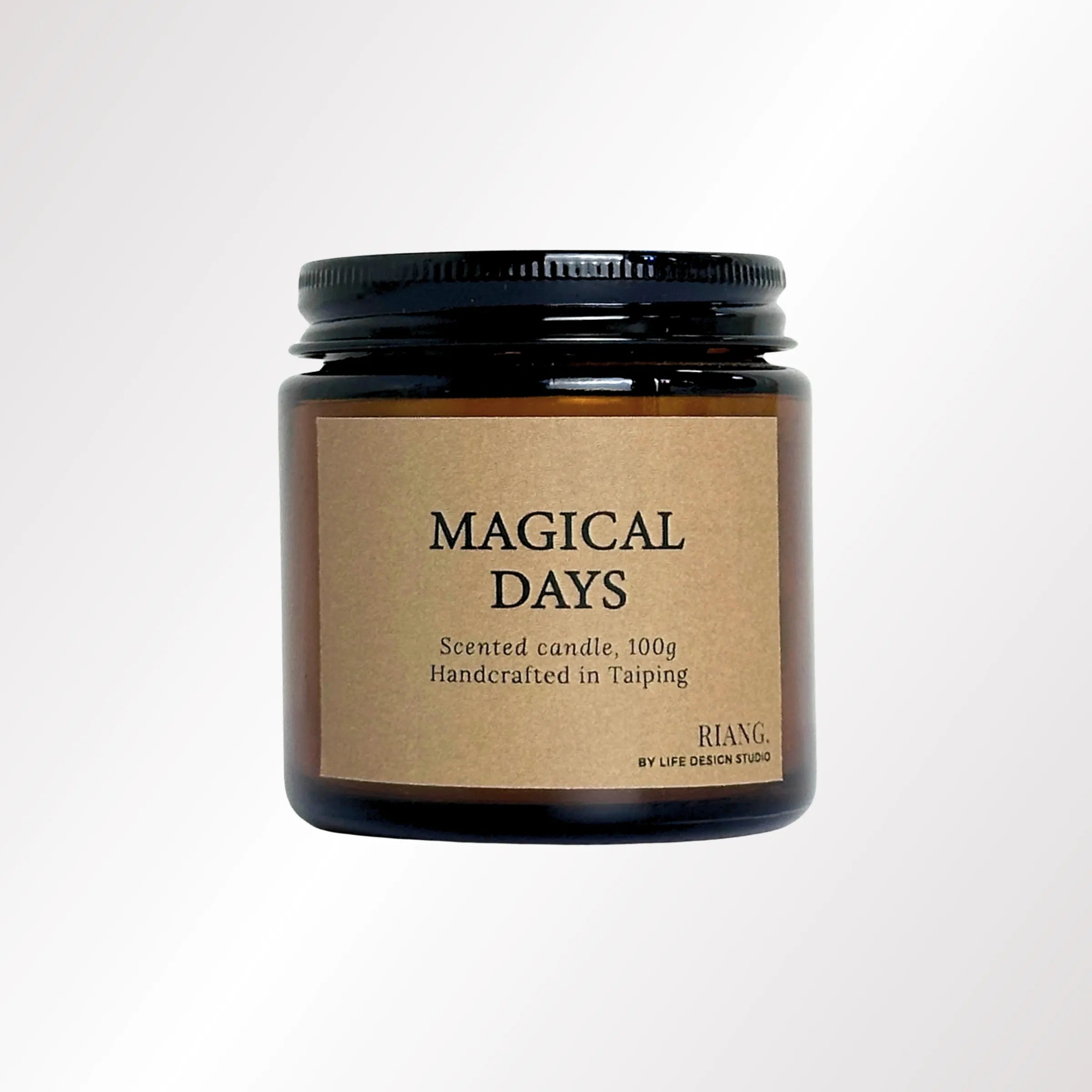 LIFE DESIGN STUDIO Amber Jar Candle Magical Days