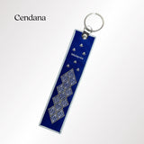 LDS Batik & Songket Woven Key Holder Cendana