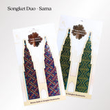 LDS Mix Batik & Songket Bookmark Duo : Assorted