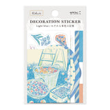 MD [Limited Edition] Decoration Sticker 2667 Light Blue
