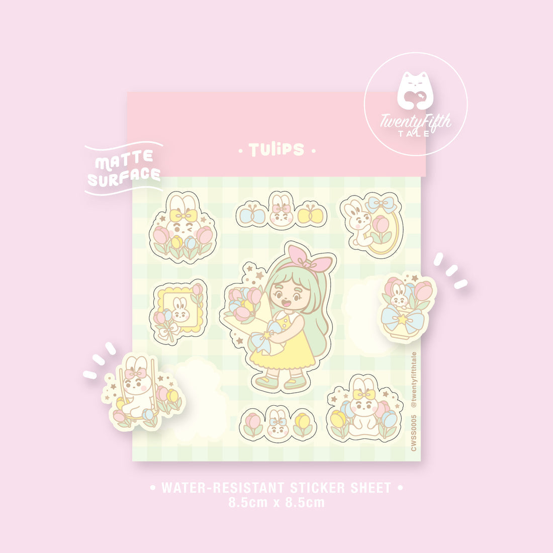 TFT Chibi Wonderland Sticker Series Tulips