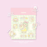 TFT Chibi Wonderland Sticker Series Tulips