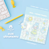 TFT Chibi Wonderland Sticker Series Blue & Yellow Flower