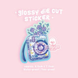 TFT Glossy Die Cut Sticker Whimsical Mini Camera 1