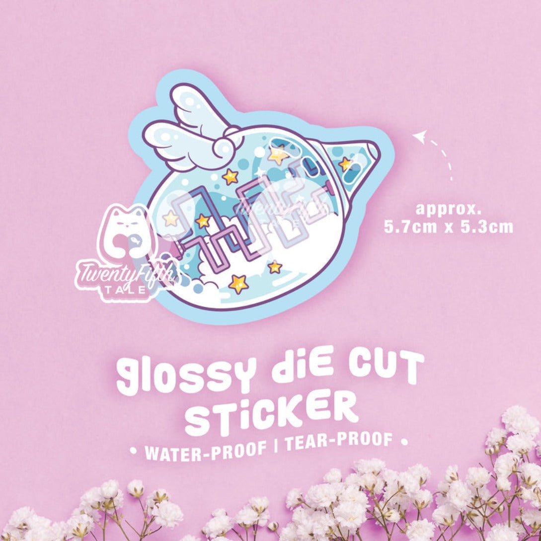 TFT Glossy Die Cut Sticker Imaginary Pen