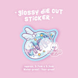 TFT Glossy Die Cut Sticker Imaginary Pen