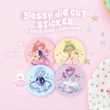 TFT Glossy Die Cut Sticker Horoscope Virgo