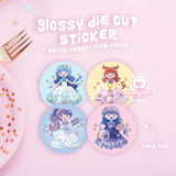 TFT Glossy Die Cut Sticker Horoscope Pisces