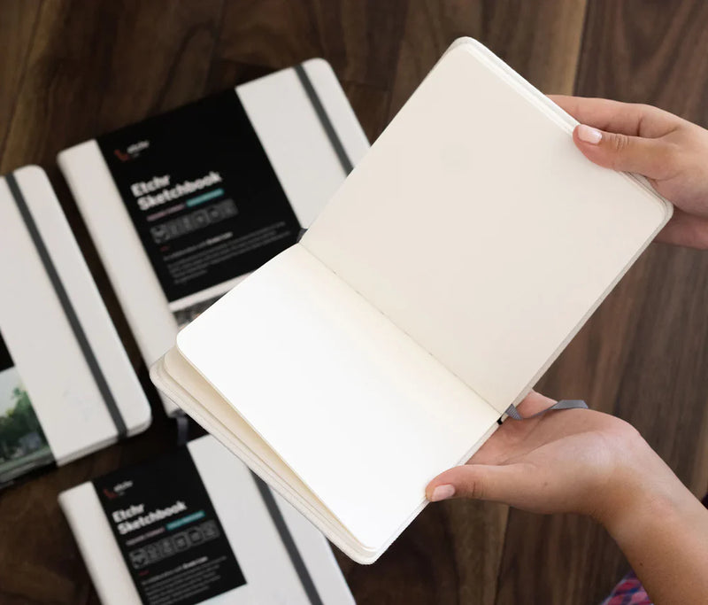 ETCHR Sketchbook Square Cold Press 6" x 6"