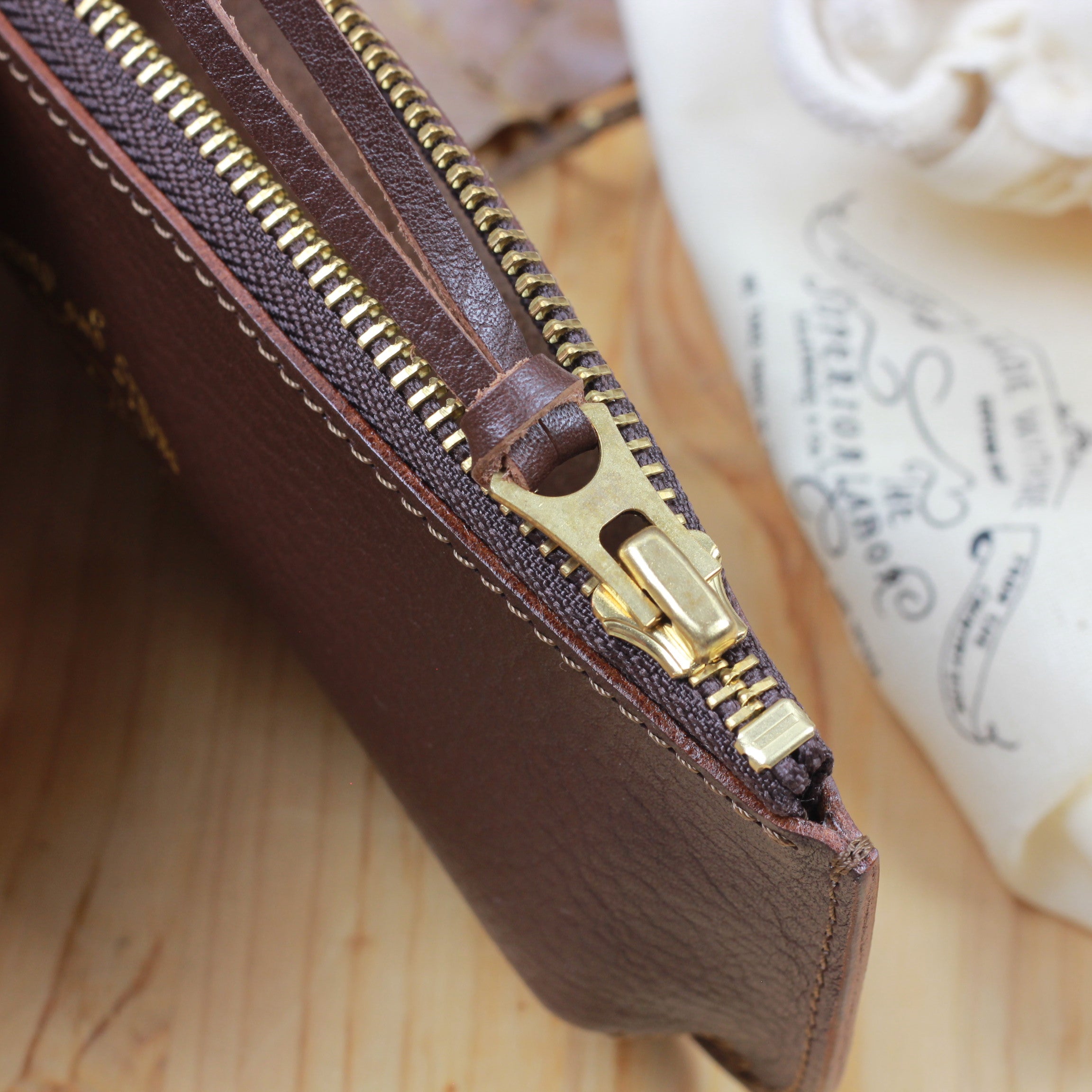 TSL Toscana Leather Pen Case Black