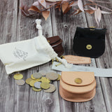 TSL Original Leather Coin Case Natural