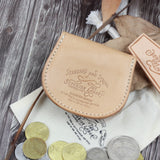 TSL Original Leather Coin Case Natural